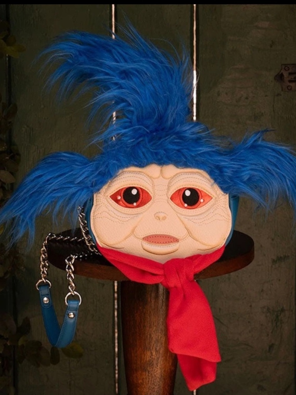 RARE 🐛🔮💙The Worm Crossbody Bag From Jim Henson’s The Labyrinth x Micheline Pitt